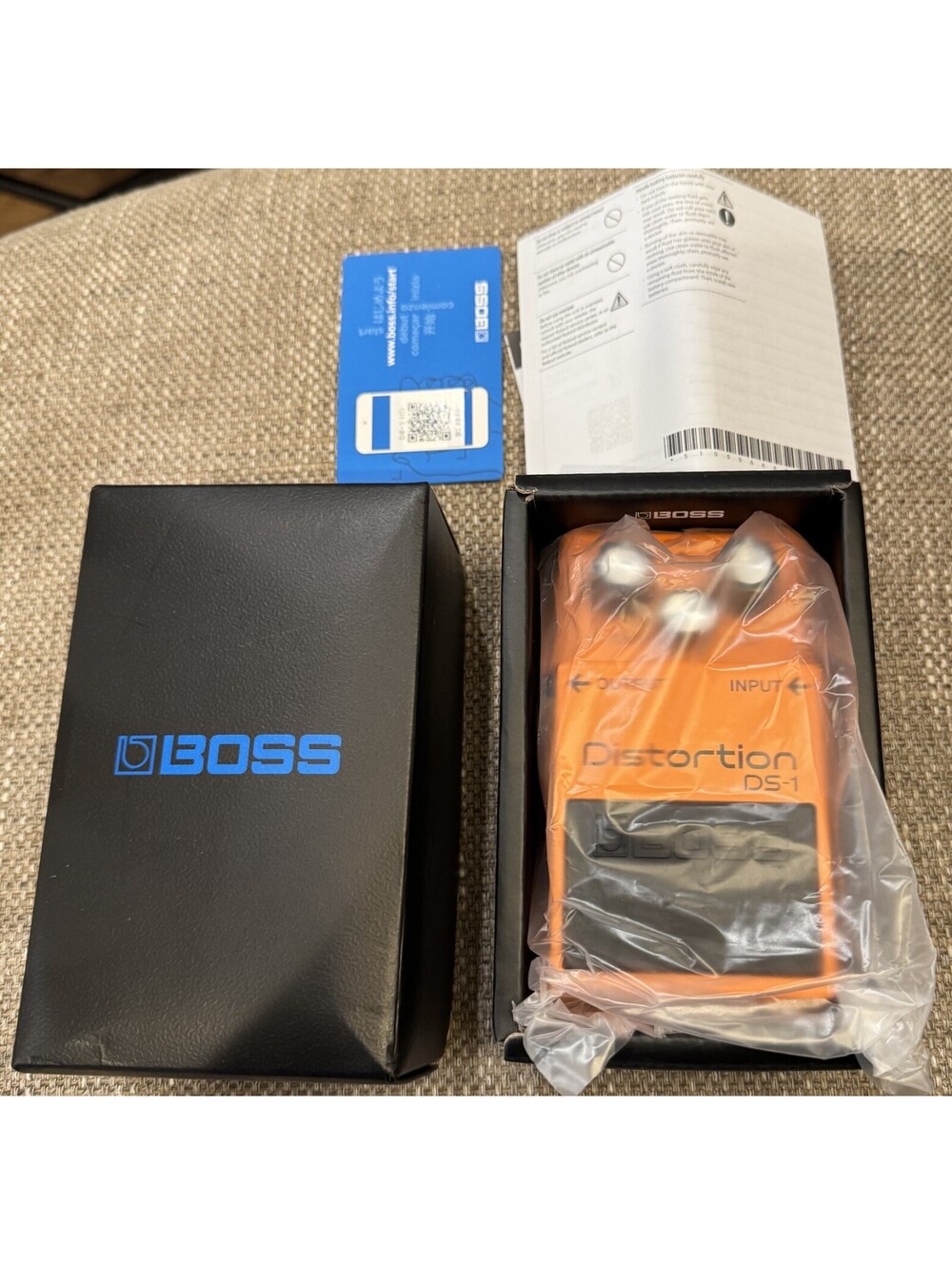 Boss DS-1 Distortion Compact Pedal New